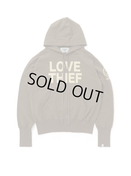 画像1: 【Perfect ribs®︎×A LOVE MOVEMENT】"LOVE THIEF"Basic Hoodie (1)