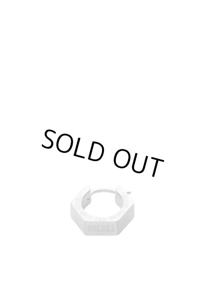 Diesel pierce Dx1345 ディーゼル フープ ピアス 期間限定30％OFF! DX1345 DX134500DJW ジュエリー|DIESEL
