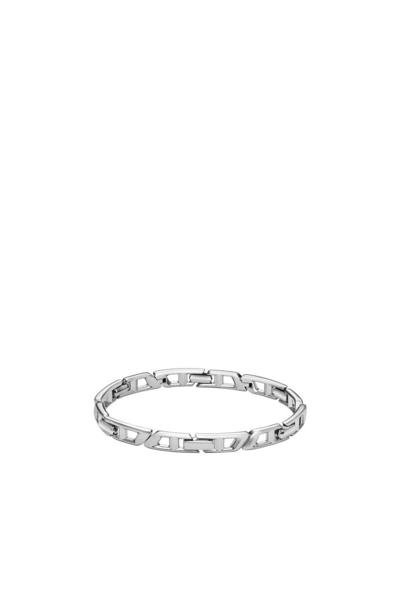 画像2: DIESEL dl1350040 sterling silver jewel ディーゼル シルバー ブレスレット (2)