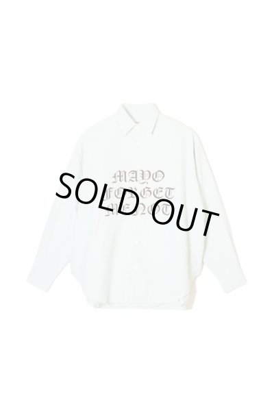 正規取扱店販売品】MAYO FGMN EMBROIDERY STRIPE SHIRT ご注文