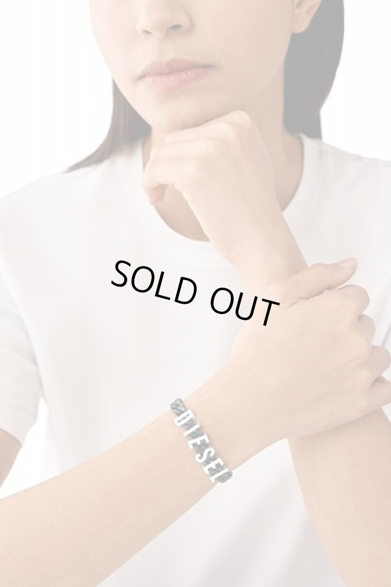 画像3: DIESEL Dx1486 jewel Two-Tone stainless steel chain bracelet ディーゼル ジュエリー ブレスレット (3)