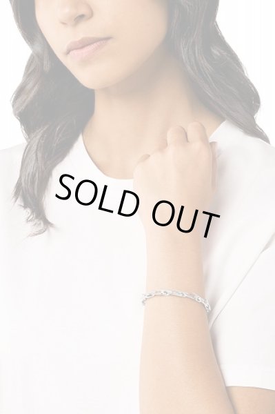 画像3: DIESEL dx1536040 Stainless Steel Interlocking D Logo Chain Bracelet ディーゼル  ブレスレット (3)