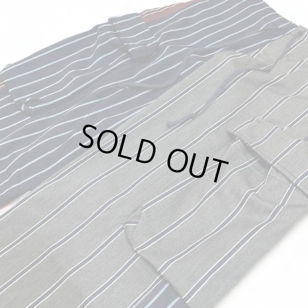 画像5: Greg Lauren　MIXED DREP STRPE WIDE LEG PANTS (5)