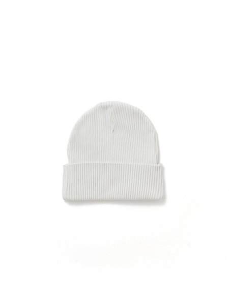 画像2: 【Perfect ribs®︎×A LOVE MOVEMENT】"SMILE Patch" Rib Beanie Cap (2)