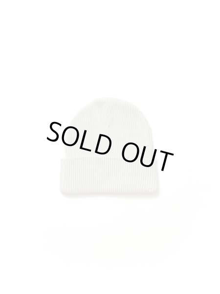 画像2: 【Perfect ribs®︎×A LOVE MOVEMENT】"SMILE Patch" Rib Beanie Cap (2)