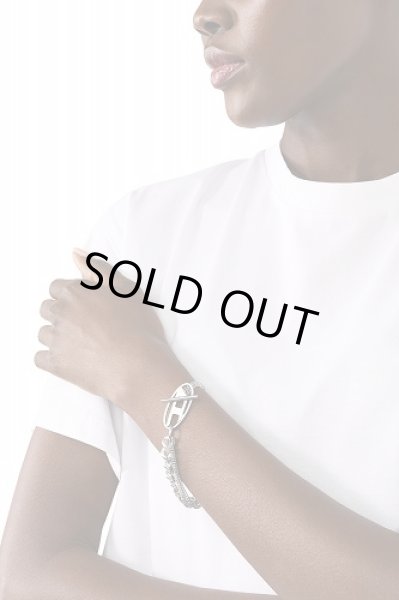 画像4: DIESEL Dx1550040 jewel Stainless Steel Chain Bracelet ディーゼル ジュエル ブレスレット  (4)