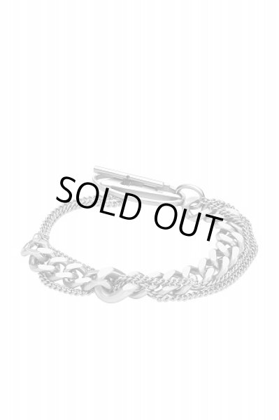 画像2: DIESEL Dx1550040 jewel Stainless Steel Chain Bracelet ディーゼル ジュエル ブレスレット  (2)