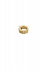 画像2: DIESEL Dx1565710 jewel Gold-Tone Stainless Steel Cuff Earring ディーゼル  イヤーカフ ピアス (2)