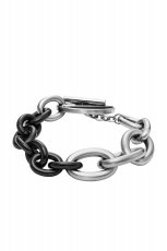 画像1: DIESEL Dx1531931 Two-Tone Stainless Steel Chain Bracelet ディーゼル ブレスレット (1)