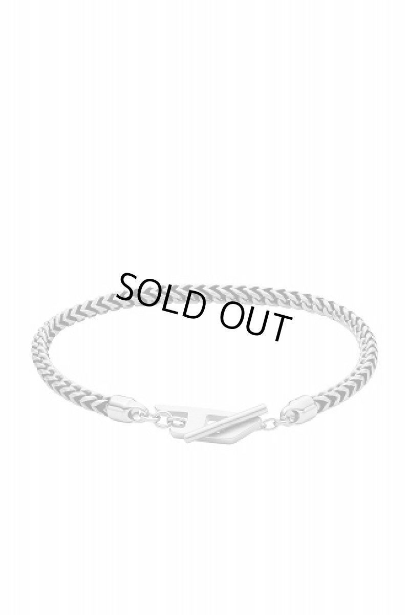 画像1: DIESEL Dx1551040 Stainless Steel Chain Bracelet ディーゼル ジュエル ブレスレット  (1)