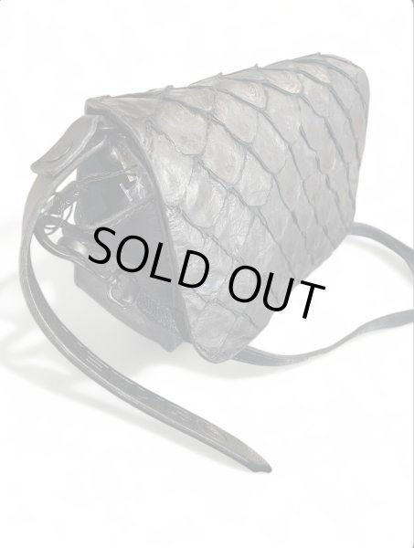 画像2: OSKLEN  オスクレン フィッシュレザー バッグ (2)