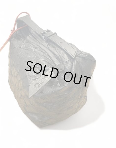 画像2: OSKLEN オスクレン フィッシュレザー バッグ (2)