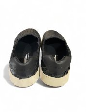 画像3: OSKLEN MEN'S  オスクレン フィッシュレザー スリッポンスニーカー (3)