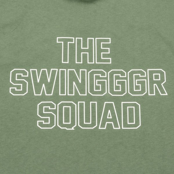 画像3: THE SWINGGGR　MOCK NECK TEE -B, GREEN (3)