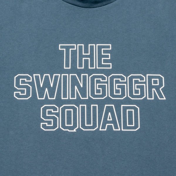 画像5: THE SWINGGGR　MOCK NECK TEE -B, NAVY (5)