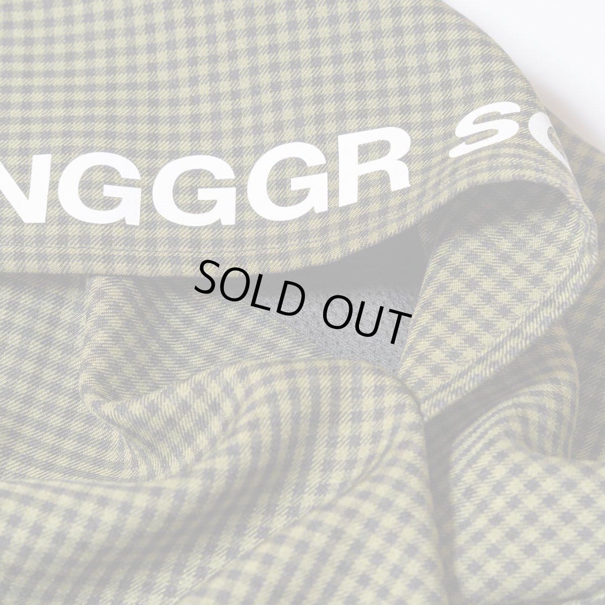 画像3: THE SWINGGGR  OPEN SHIRT, GREEN CHECK (3)