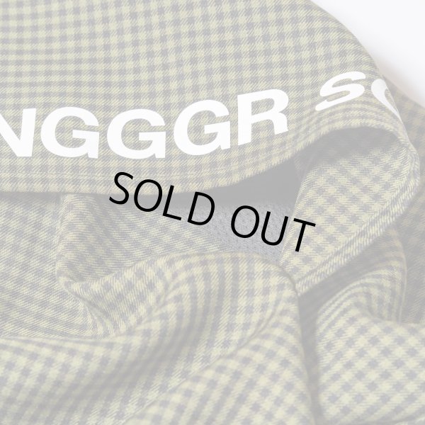 画像3: THE SWINGGGR  OPEN SHIRT, GREEN CHECK (3)