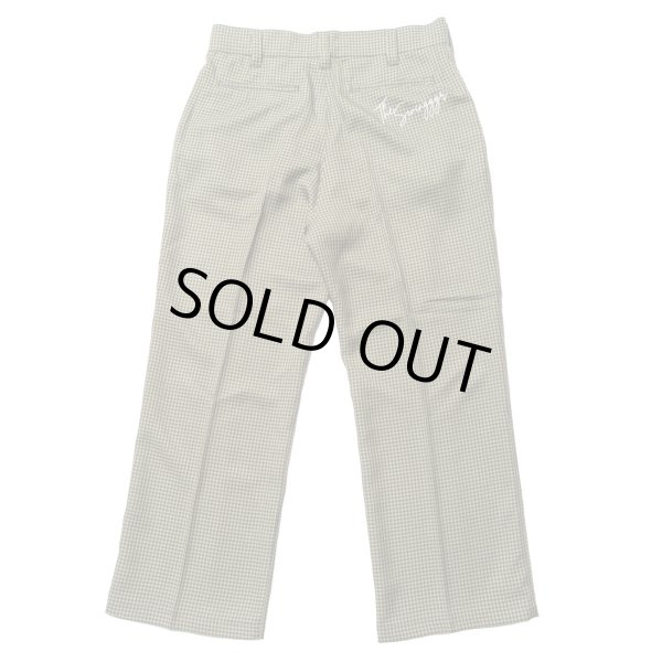 画像2: THE SWINGGGR  SEMI WIDE PT, GREEN CHECK (2)