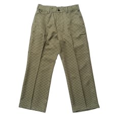 画像1: THE SWINGGGR  SEMI WIDE PT, GREEN CHECK (1)