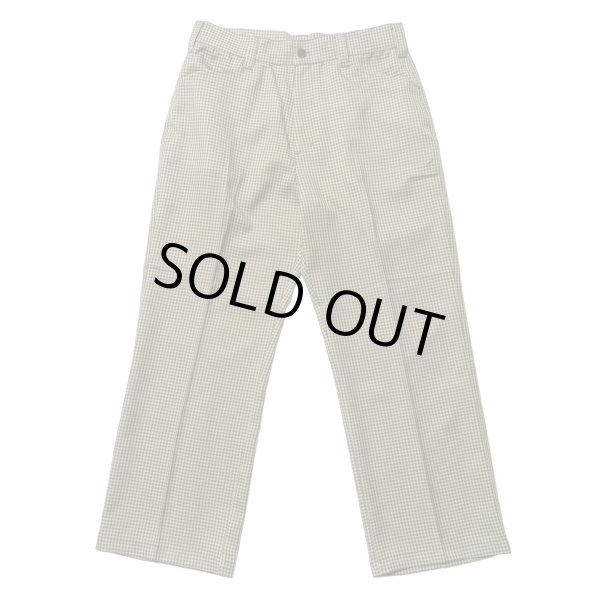 画像1: THE SWINGGGR  SEMI WIDE PT, GREEN CHECK (1)