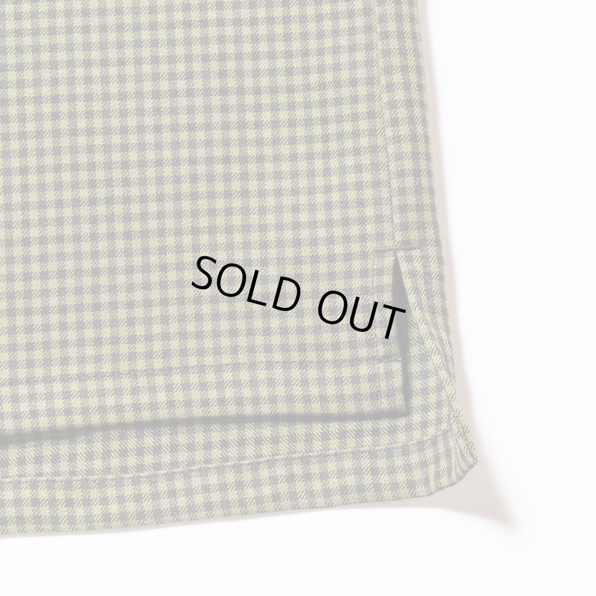 画像8: THE SWINGGGR  OPEN SHIRT, GREEN CHECK (8)