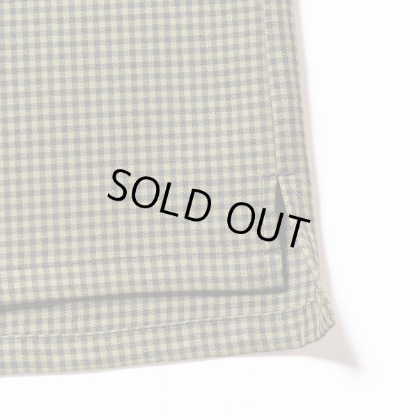 画像8: THE SWINGGGR  OPEN SHIRT, GREEN CHECK (8)