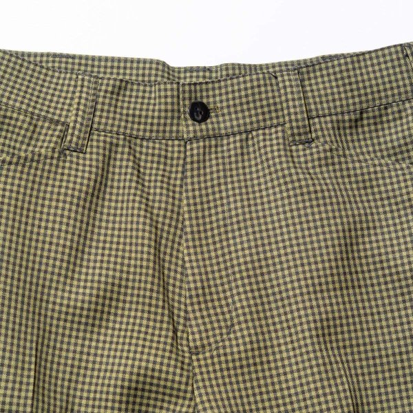 画像6: THE SWINGGGR  SEMI WIDE PT, GREEN CHECK (6)