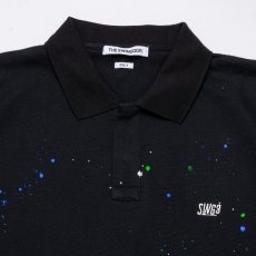 画像3: THE SWINGGGR　POLO - B, PAINTED, BLACK (3)