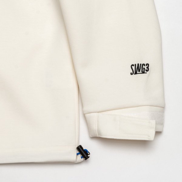 画像5: THE SWINGGGR PUNCH MOCK NECK - B, WHITE (5)