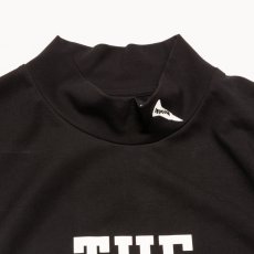 画像6: THE SWINGGGR　PUNCH MOCK NECK L/T-C, BLACK (6)