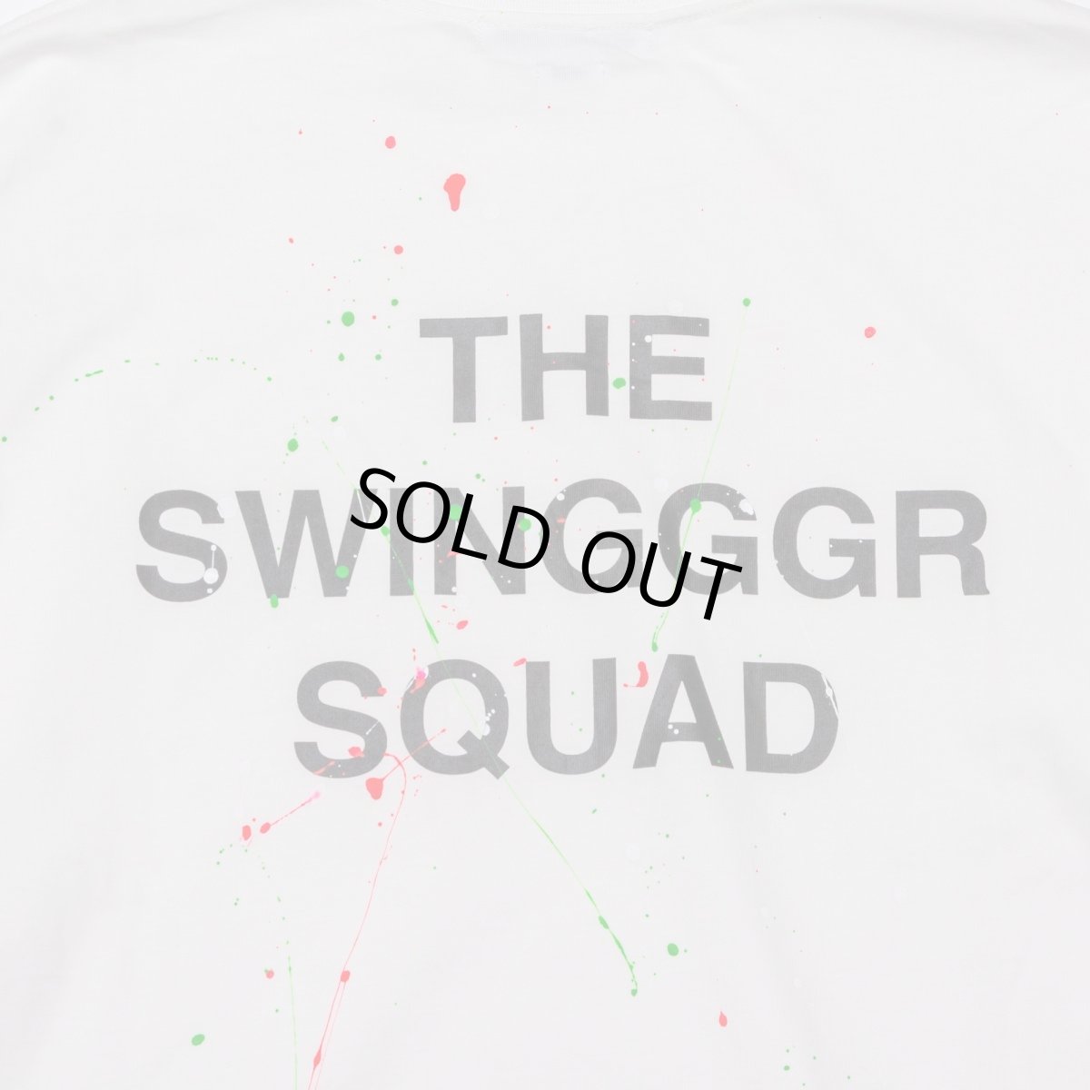 画像10: THE SWINGGGR　MOCK NECK L/TEE - B, PAINTED, WHITE (10)