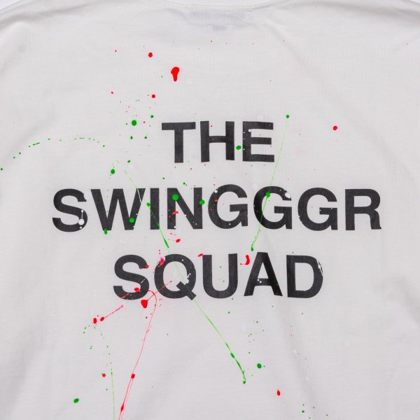 画像10: THE SWINGGGR　MOCK NECK L/TEE - B, PAINTED, WHITE (10)