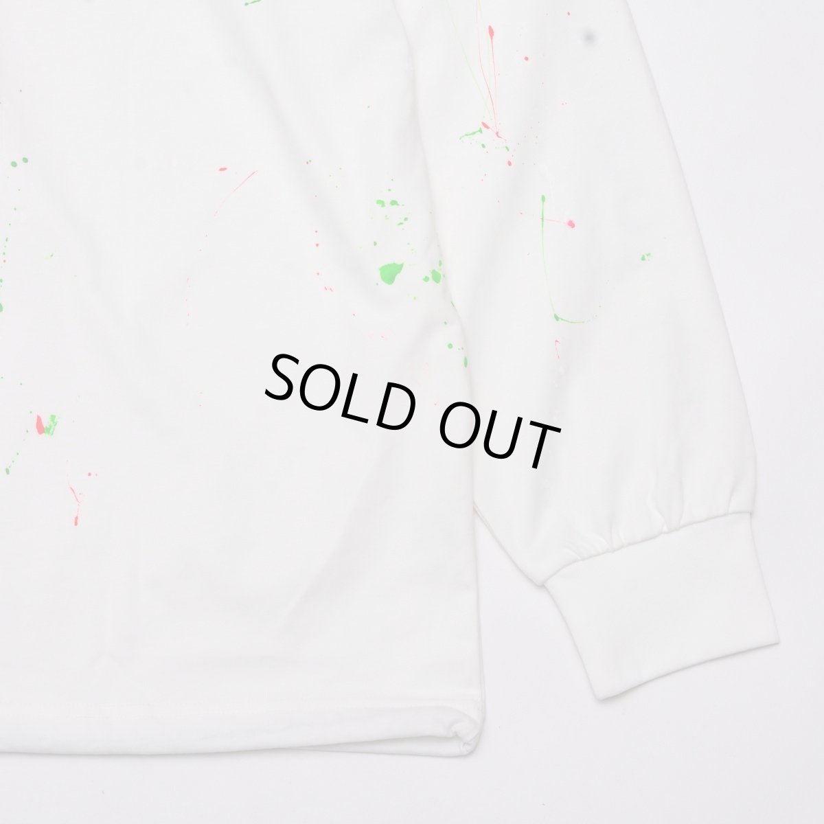 画像9: THE SWINGGGR　MOCK NECK L/TEE - B, PAINTED, WHITE (9)