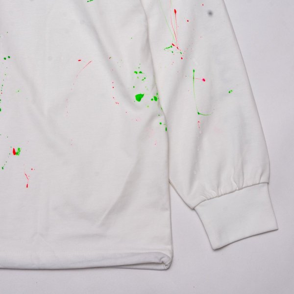 画像9: THE SWINGGGR　MOCK NECK L/TEE - B, PAINTED, WHITE (9)