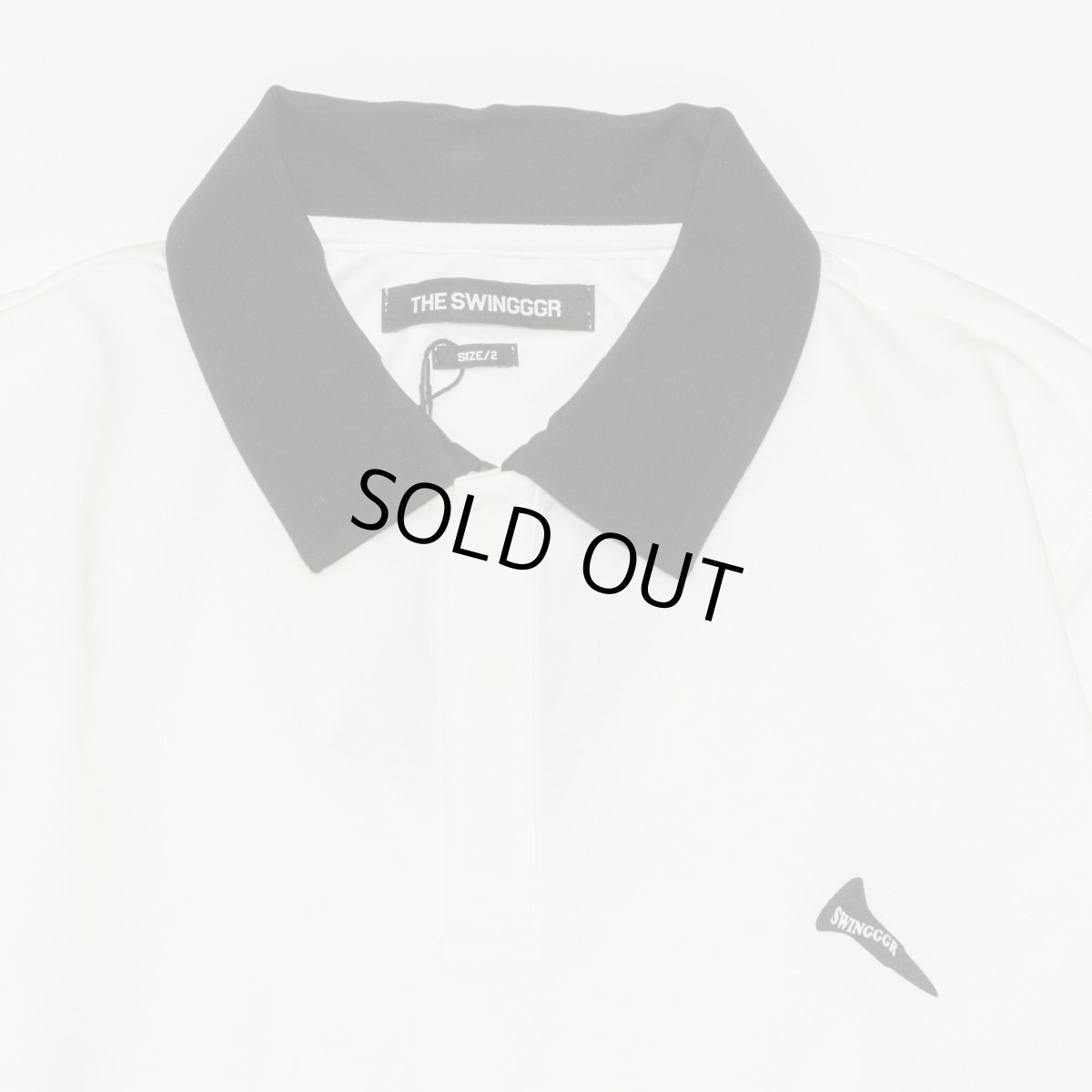 画像6: THE SWINGGGR　SWITCHING JAGUARD LONG POLO, WHITE (6)