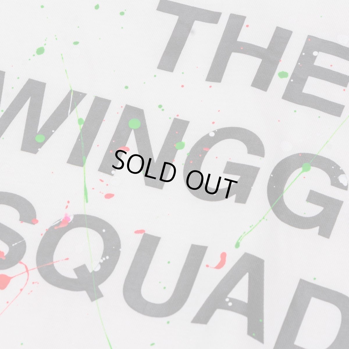 画像11: THE SWINGGGR　MOCK NECK L/TEE - B, PAINTED, WHITE (11)