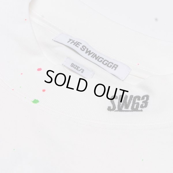 画像8: THE SWINGGGR　MOCK NECK L/TEE - B, PAINTED, WHITE (8)