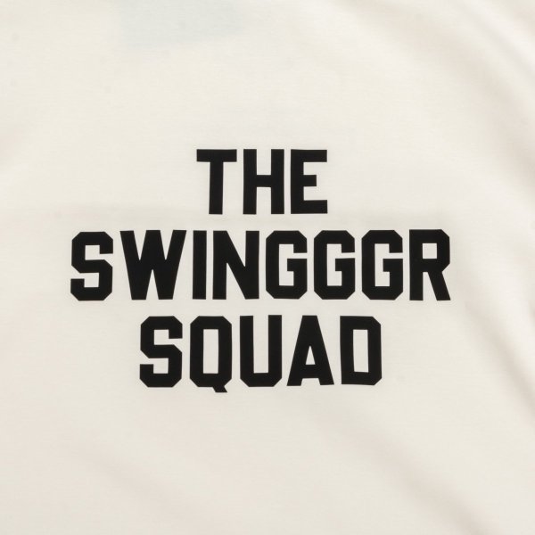 画像4: THE SWINGGGR PUNCH MOCK NECK - B, WHITE (4)