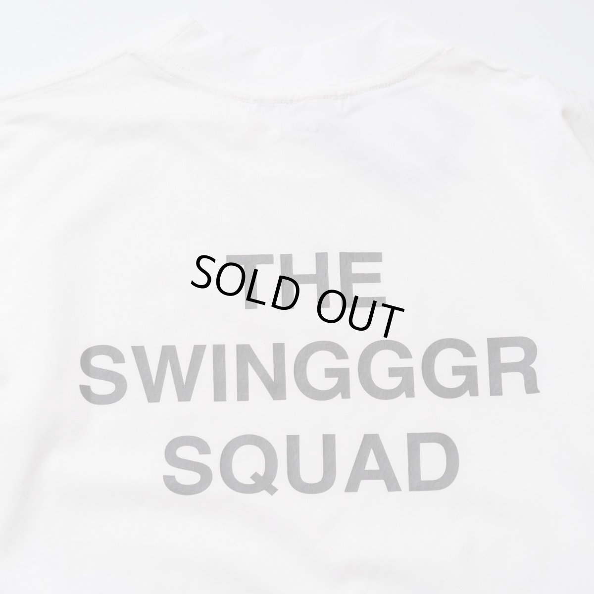 画像4: THE SWINGGGR　MOCK NECK L/TEE - B, WHITE (4)