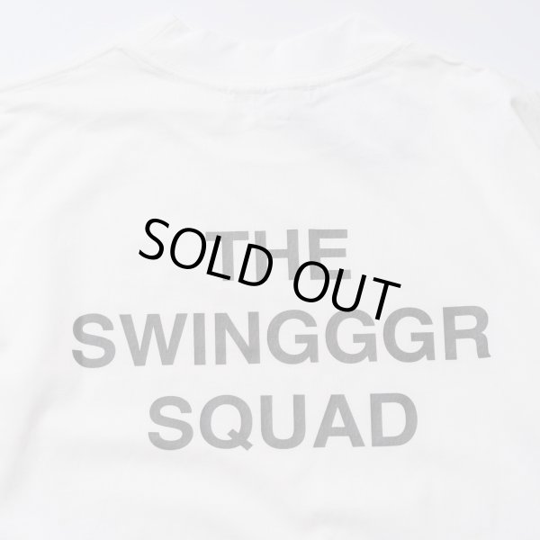 画像4: THE SWINGGGR　MOCK NECK L/TEE - B, WHITE (4)