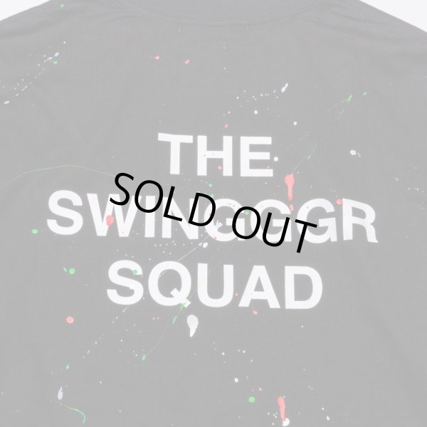 画像5: THE SWINGGGR　MOCK NECK L/TEE - B, PAINTED, BLACK (5)