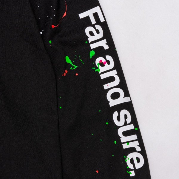 画像3: THE SWINGGGR MOCK NECK L/TEE - B, PAINTED, BLACK (3)