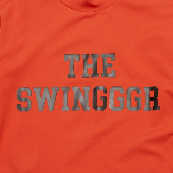 画像3: THE SWINGGGR PUNCH MOCK NECK L/T-C, ORANGE (3)