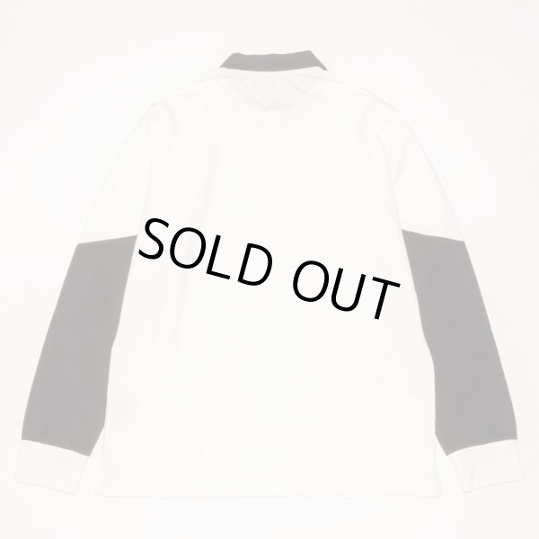 画像9: THE SWINGGGR　SWITCHING JAGUARD LONG POLO, WHITE (9)