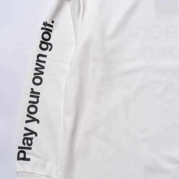 画像5: THE SWINGGGR MOCK NECK L/TEE - B, WHITE (5)