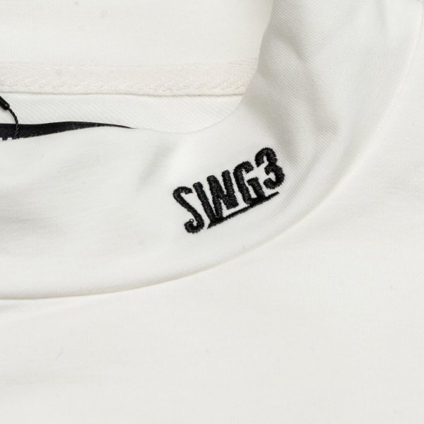画像5: THE SWINGGGR MOCK NECK - A, WHITE (5)
