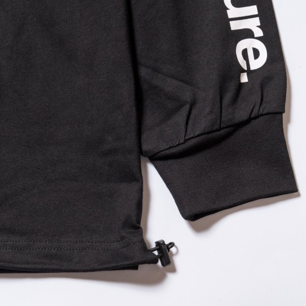 画像3: THE SWINGGGR MOCK NECK L/TEE - B, BLACK (3)