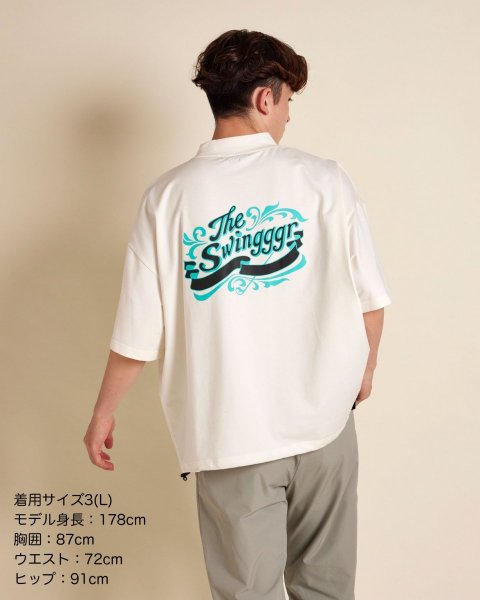 画像10: THE SWINGGGR MOCK NECK - A, WHITE (10)