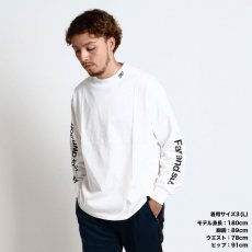 画像8: THE SWINGGGR　MOCK NECK L/TEE - B, WHITE (8)