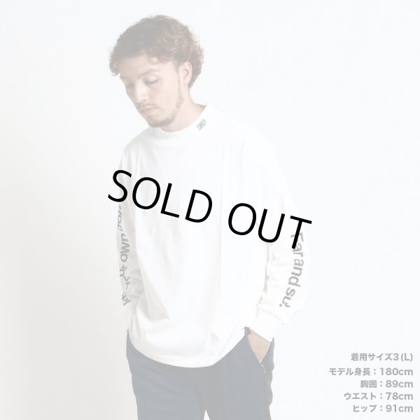 画像8: THE SWINGGGR　MOCK NECK L/TEE - B, WHITE (8)